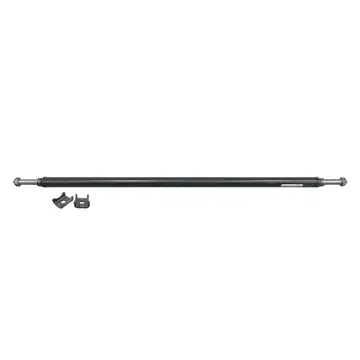 2,000 lb Capacity Round Steel Trailer Axle 65 inch Hub Face Painted
