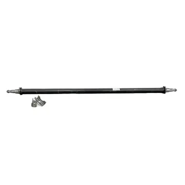 6000lb Capacity Trailer Axle 89" Hub Face Round Tube Straight Beam