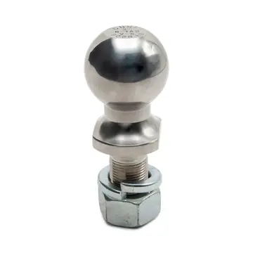 Trailer Ball by Curt 2 inch x 1 inch Stainless Steel Ball 6,000 lb Capacity