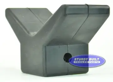 3 inch Boat V Shape Bow Stop for Winch Post for Boat Trailer