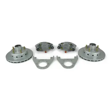 DEEMAXX Integral Boat Trailer Disc Brake Kit 5 Lug with Maxx Coated Calipers