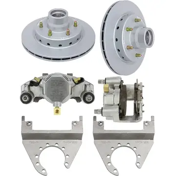 Integral Brake System for 6 Bolt Hub/Axles rated to 6000lbs by DEEMAXX
