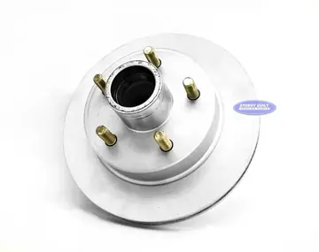 Kodiak Trailer 10 inch Dacromet 5 Bolt Integral Hub and Rotor