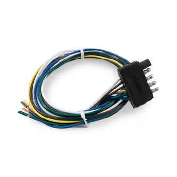 Trailer Connector 5 Flat 48 inch Long Male End