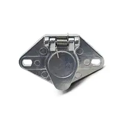 6 Way Round Trailer Wiring Connector for Vehicle Side