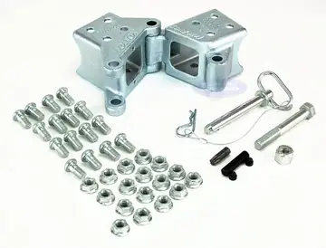 Fulton Fold Away Bolt on Hinge Kit for 3 x 3 Trailer Tongues