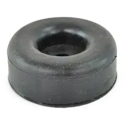 Enclosed Trailer Replacement Rubber Tailgate Bumper for Ramps and Doors 2 1/2" Diameter