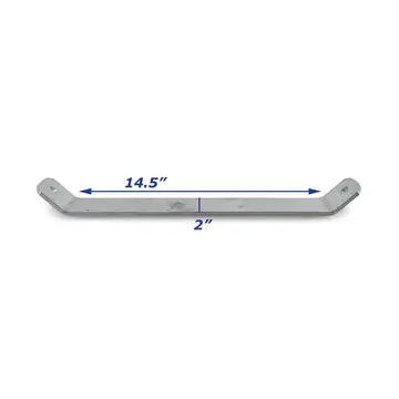 Aluminum Boat Trailer Fender or Bunk Support 17 inch for Tandem Axle