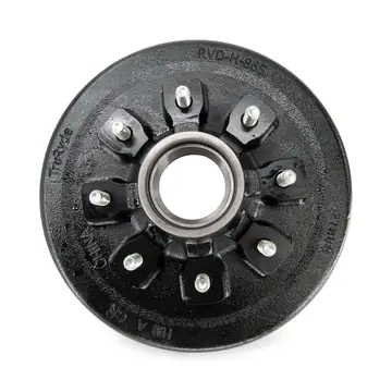 Trailer Brake Drum Hub 6,000lb - 7,000lb 1/2 Stud 8 on 6.5 Bolt Pattern Drum Only