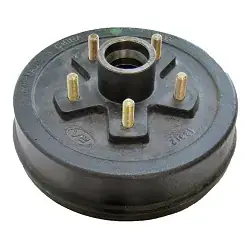Trailer Brake Drum Hub 3,500lb 5 on 5 Bolt Pattern Drum Hub Only