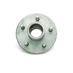 Trailer Hub Hot Dipped Galvanized 5 Bolt fits 3500 lb. Axles Hub Only