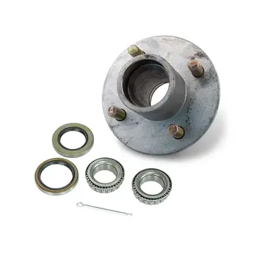 Hub Galvanized 4 Bolt fits 2k-2.5k lb. axles 1 1/16in Bearings In/out