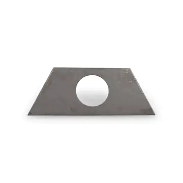 Weld On A Frame Trailer Jack Support for Utility Trailers