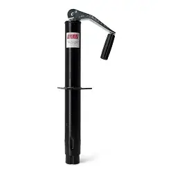 RAM 5000lb Aframe Trailer Jack Top Wind Black Painted