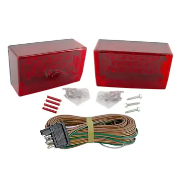 LED Submersible Boat Trailer Light Kit Optronics Lifetime Warranty