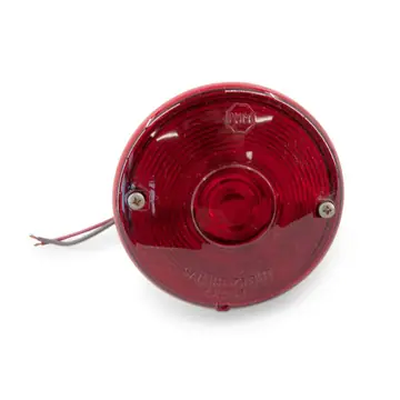 Round Trailer Light Incandescent Left Hand 3 3/4 Inch 2 Stud Mount