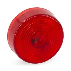 Trailer Incandescent Side Marker Light Red 2 inch Round