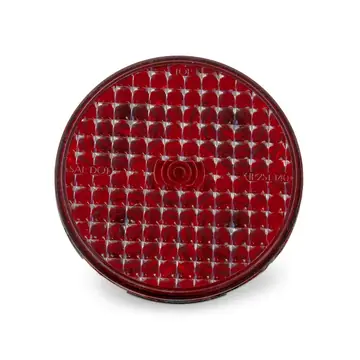 LED Round Red Trailer Light 4 inch Sealed Recessed Mount