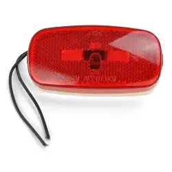 Trailer Incandescent Side Marker Light Red 126RW