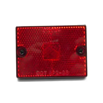 Trailer Side Marker Light Red Square Style Clearance light