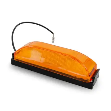 Sidemarker Trailer Light Kit Amber Submersible 1 inch x 4 inch by TecNiq