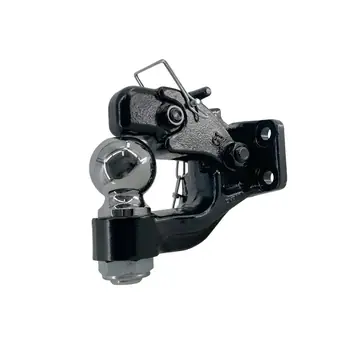 Trailer Pintle Hook Combo 2 5/16 in Ball 4 Hole Mount 16,000lb