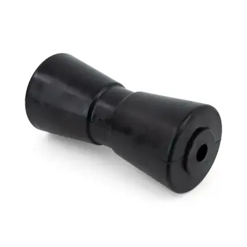 8 inch Black Rubber Keel Roller for Boat Trailer