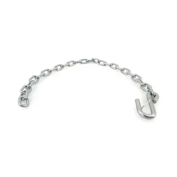 Trailer Safety Chain Zinc Plated 1/4" Thickness 27 inch 5,000lb