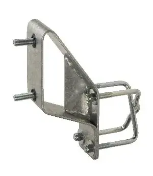 Trailer Spare Tire Carrier Mounts Up and Away