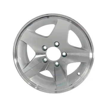 14 inch Aluminum 5 Star Trailer Wheel 5 Lug 5 on 4 1/2 Bolt Pattern