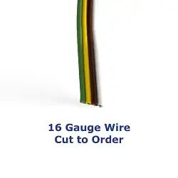 16 Gauge 4 Conductor Parallel Wire Cut to Length (Per Foot)