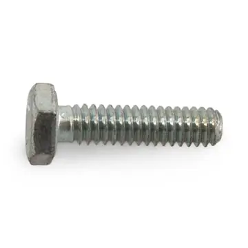 Zinc Plated Trailer Bolt Only 1/4 inch x 1 inch