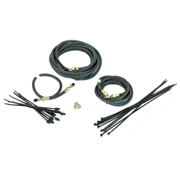 Single Axle Trailer Brake Line Kit with Flexible Hydraulic Rubber Hoses