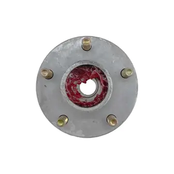 Pre Greased Trailer Hub Galvanized 5 Lug 1 1/16" Bearings 1 1/2" Seal