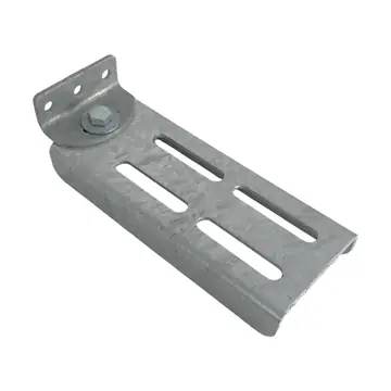 Boat Trailer Double U Bolt Bunk Bracket Swivel Top 10" Tall Galvanized