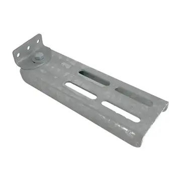Boat Trailer Double U Bolt Bunk Bracket Swivel Top 12" Tall Galvanized