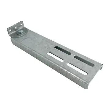 Boat Trailer Double U Bolt Bunk Bracket Swivel Top 15" Tall Galvanized
