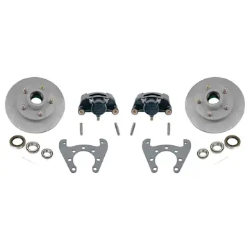 Dexter Marine 9.6 inch Vented Boat Trailer Disc Brake Kit 5 Lug Aluminum Caliper