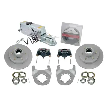 Dexter Marine 12 inch Vented Integral Single Axle Disc Brake Kit w/ Actuator