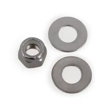 3/8" Stainless Steel Nylock Hardware for Trailer Bolts
