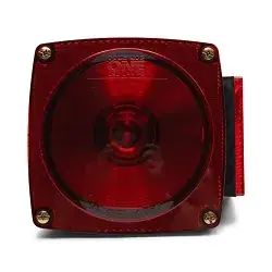 LED Square 440 Submersible Trailer Light for Right Side Stud Mount Single LED