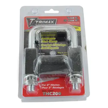 Trimax Anti-Rattle Ball Mount Clamp for 2 inch Receiver