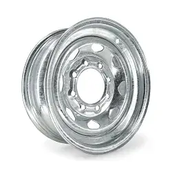 16 inch Galvanized 8 Bolt Trailer Wheel 8 on 6 1/2 Lug Pattern