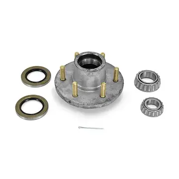 Trailer Hub Galvanized Idler 6 Bolt fits 5200-6000 lb. axles