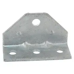 Boat Trailer Bunk Bracket Replacement Swivel Top Angle Galvanized (3/8 inch mounting hole)