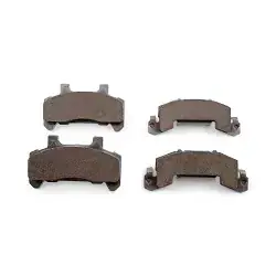 STURDY BUILT Replacement Caliper Brake Pad Set Fits 5 and 6 Lug Hubs - STAINLESS STEEL Pad
