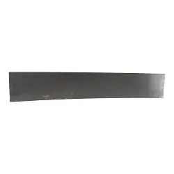 Square Tandem Axle Fender Back 12" x 69 3/4" Raw Steel