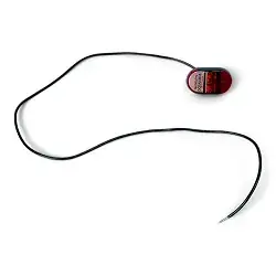 Boat Trailer Side Marker Light Stud Mount, TecNiq S14 Red Submersible LED