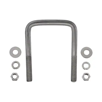 Stainless Steel U-Bolt 1/2 inch x 3 inch x 4 5/16 inch Trailer U-Bolt