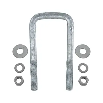Galvanized Square Ubolt 1/2 inch x 2 1/16 inch x 4 13/16 inch